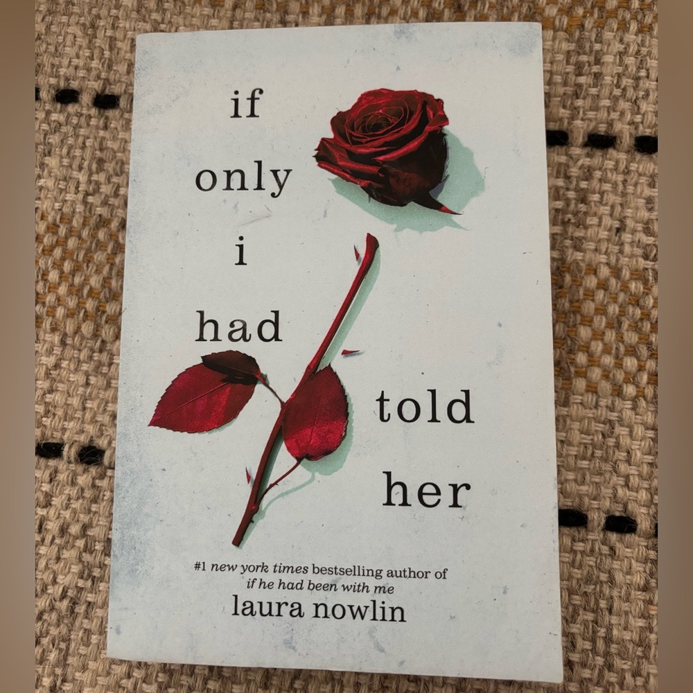 If Only I Had Told Her Book